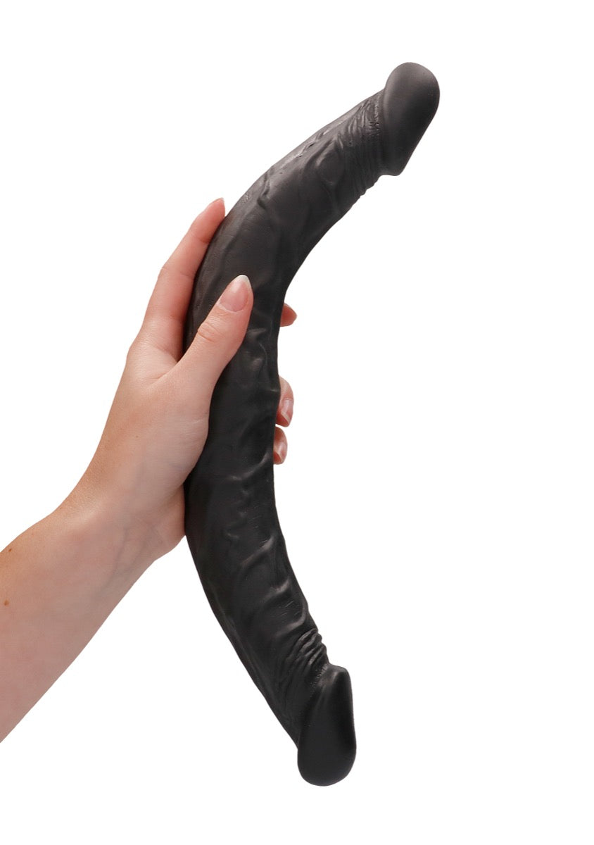 Real Rock Double Dong 14" (Black)