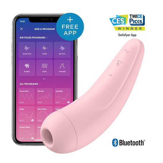 Satisfyer App Enabled Curvy 2+ Pink