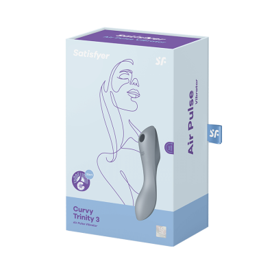 Satisfyer Curvy Trinity 3 - grey