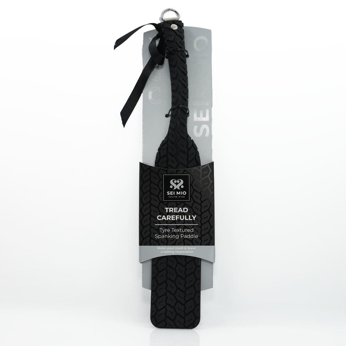 SEI MIO - Tread Carefully - Tyre Paddle - Black