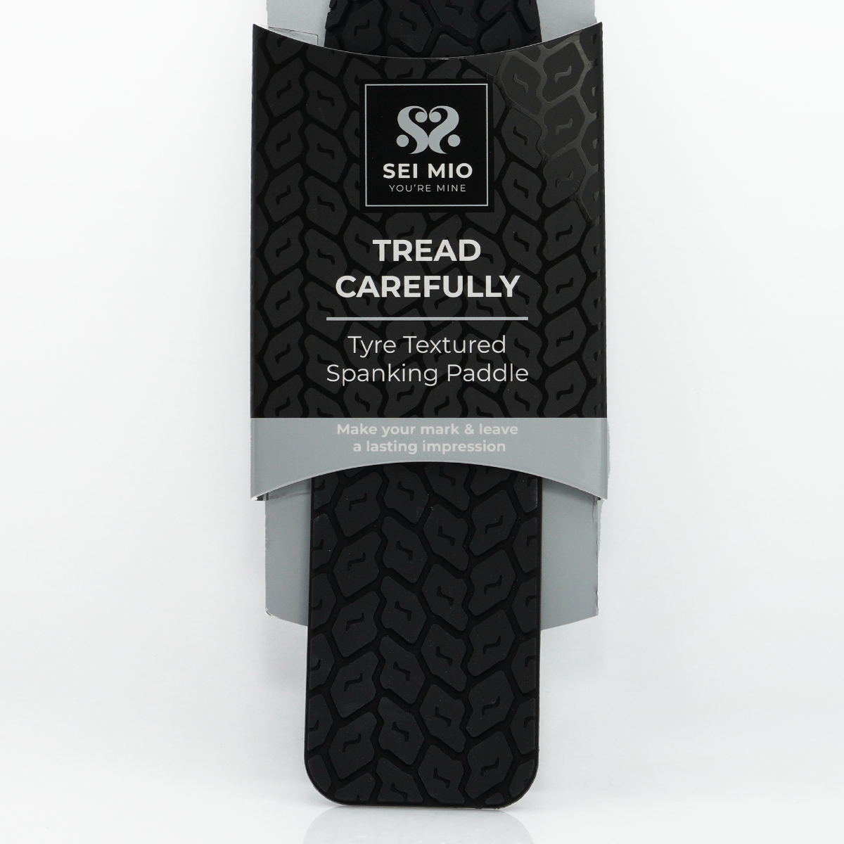 SEI MIO - Tread Carefully - Tyre Paddle - Black