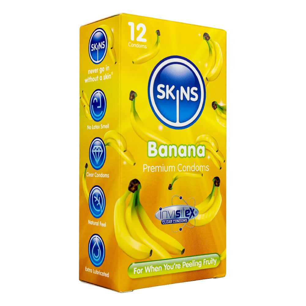 Skins Condoms Banana 12 Pack