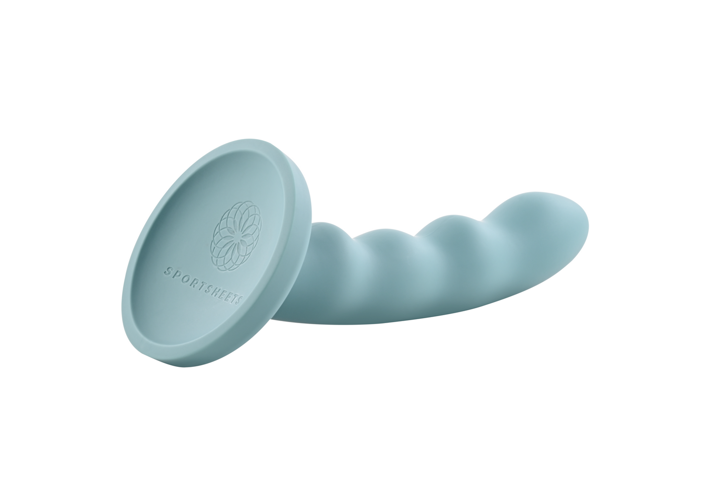 Sportsheets Merge Collection - Sage - 8" Solid Silicone G-Spot Dildo