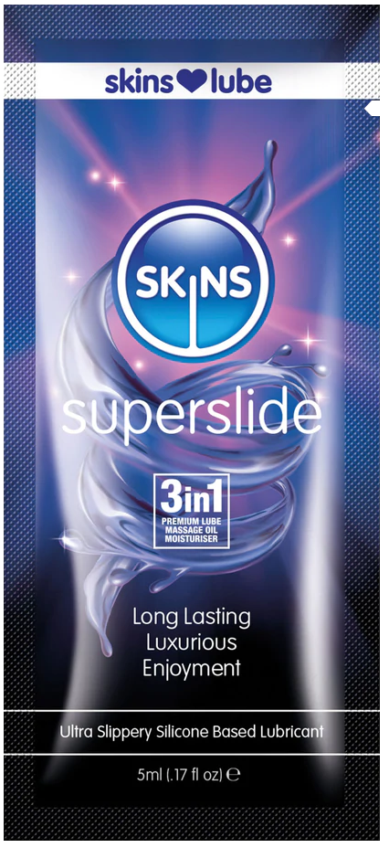 Skins Super Slide Silicone Lubricant - 5ml Foil