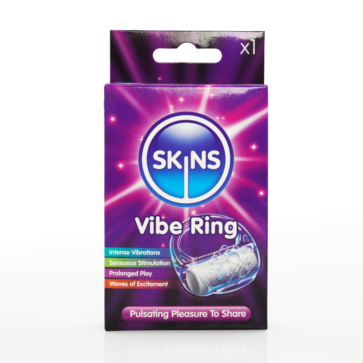 Skins Vibrating Ring Retail Pack