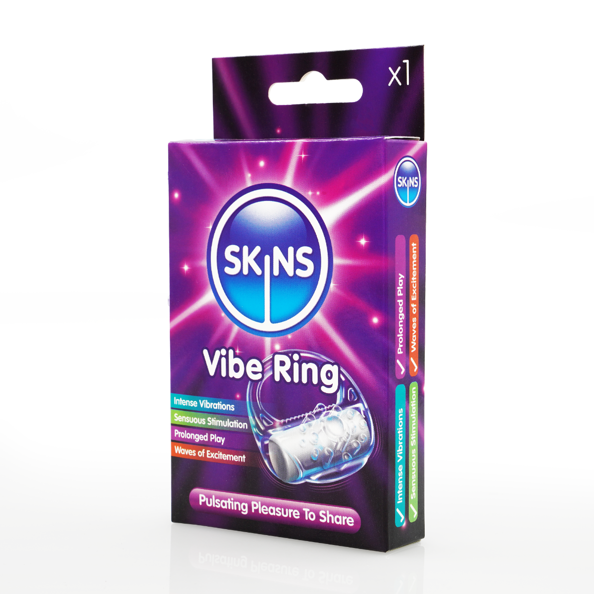 Skins Vibrating Ring Retail Pack