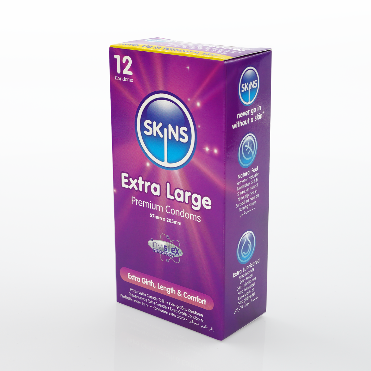 Skins Condoms Extra Large 12 Pack