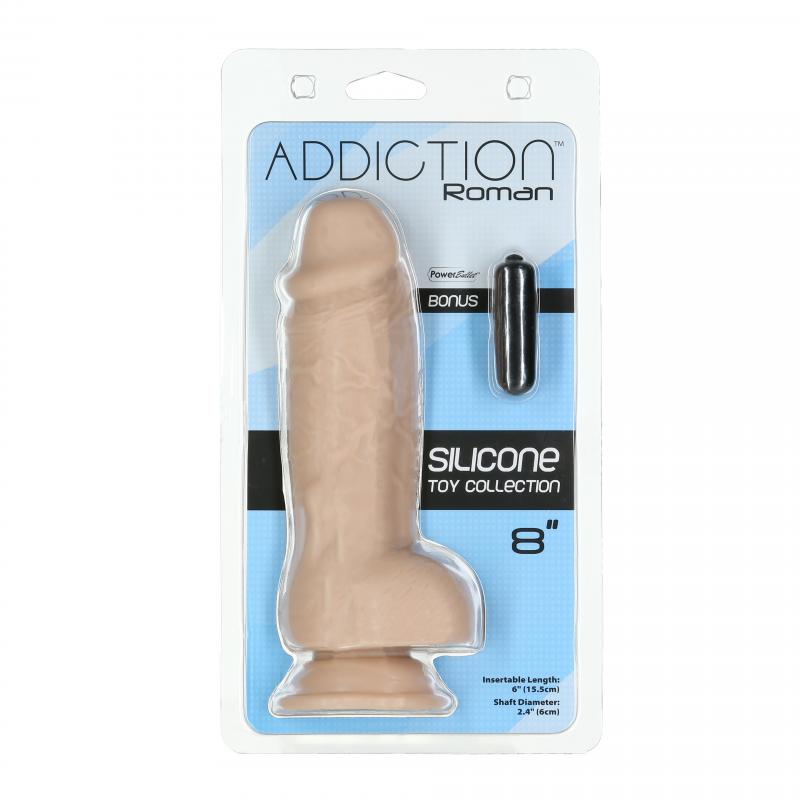 Addiction - Roman Dildo with Suction Cup - 22 cm