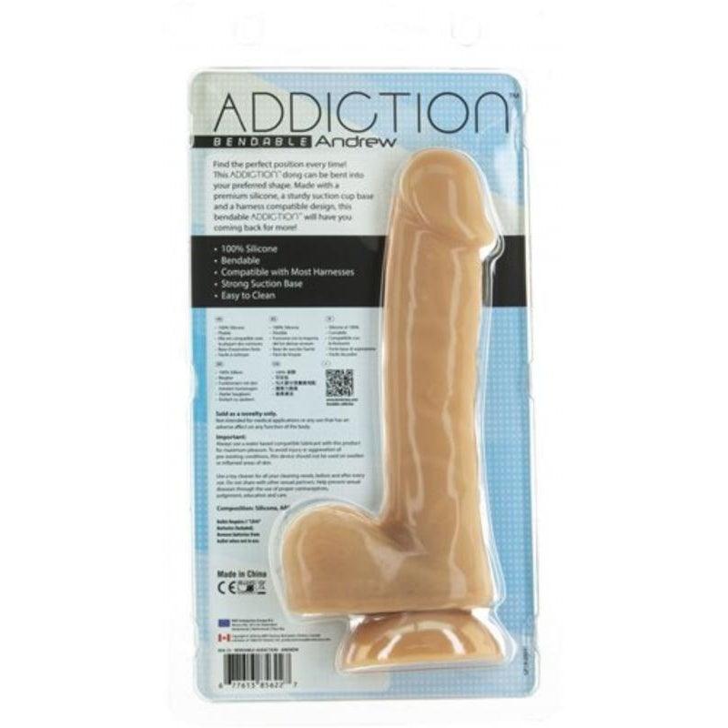 Addiction - Andrew Flexible Dildo - 20 cm