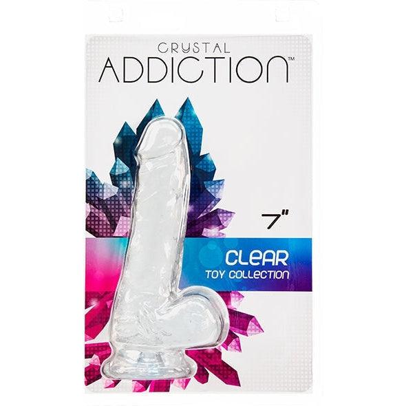 Addiction - Crystal Addiction 7 Inch Clear Dong