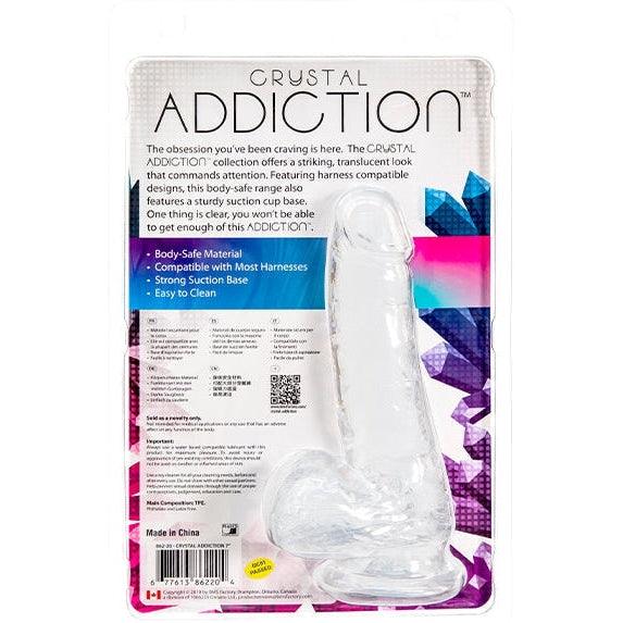 Addiction - Crystal Addiction 7 Inch Clear Dong