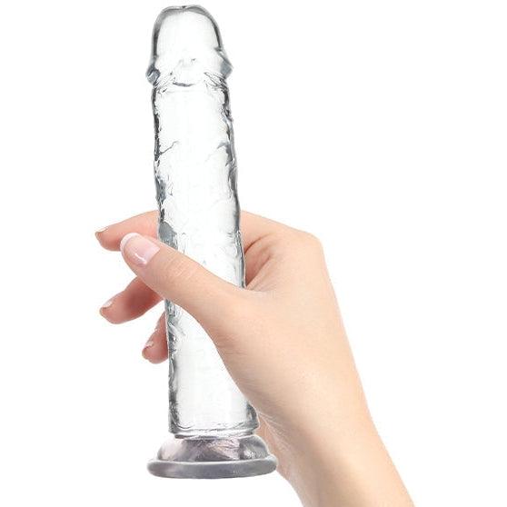 Addiction - Crystal Addiction Vertical Dildo (No Balls) 9 Inch