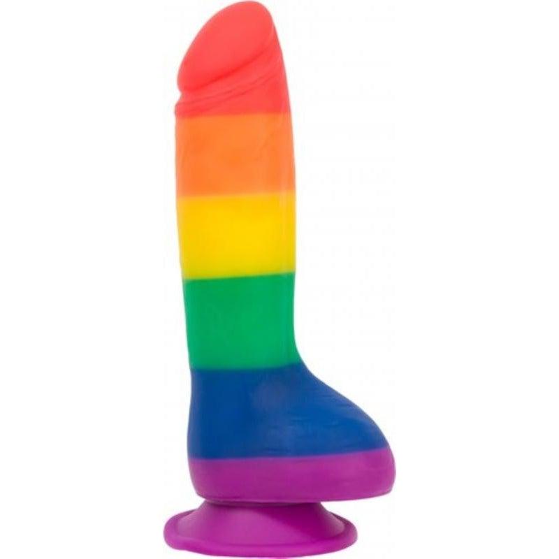 Addiction - Justin Rainbow Silicone Dildo - 20 cm