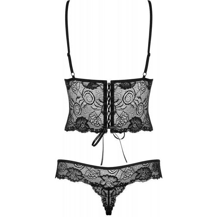 Alluria Lace Bodysuit - Black