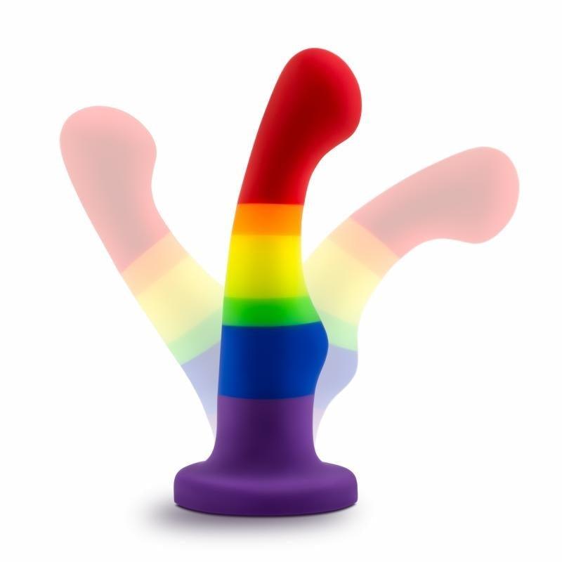 Avant - Pride Silicone Dildo With Suction Cup - Freedom