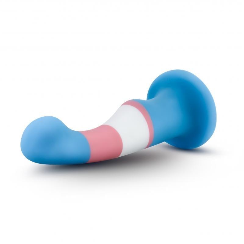 Avant - Pride Silicone Dildo With Suction Cup - True Blue