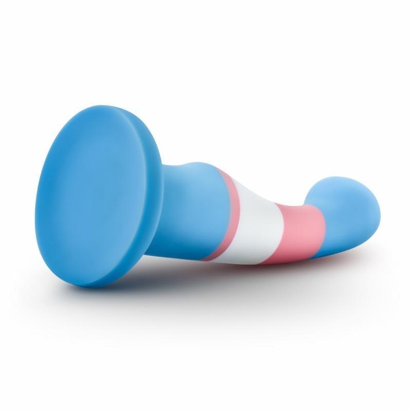 Avant - Pride Silicone Dildo With Suction Cup - True Blue