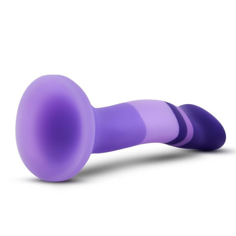 Avant - Silicone Dildo With Suction Cup - Purple Rain