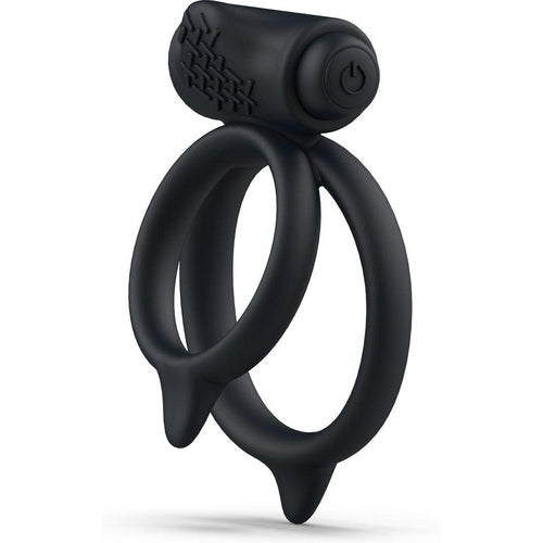 B Swish - bcharmed Basic Plus Dual Cock Ring Black