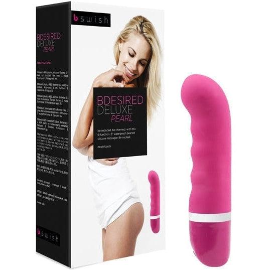 B Swish - bdesired Deluxe Pearl Vibrator Rose