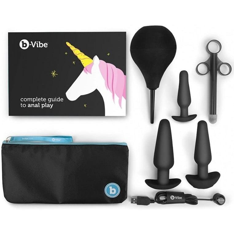 B-Vibe - Anal Training & Education Set Black