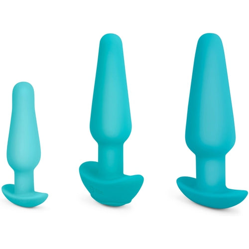 B-Vibe - Anal Training & Education Set Blue