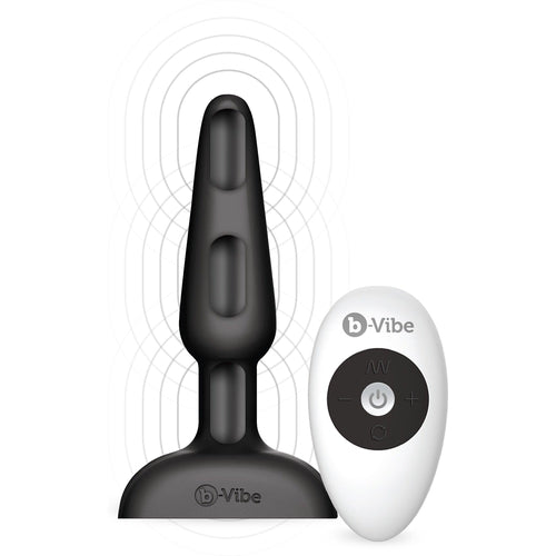 B-Vibe - Trio Remote Control Butt Plug Black