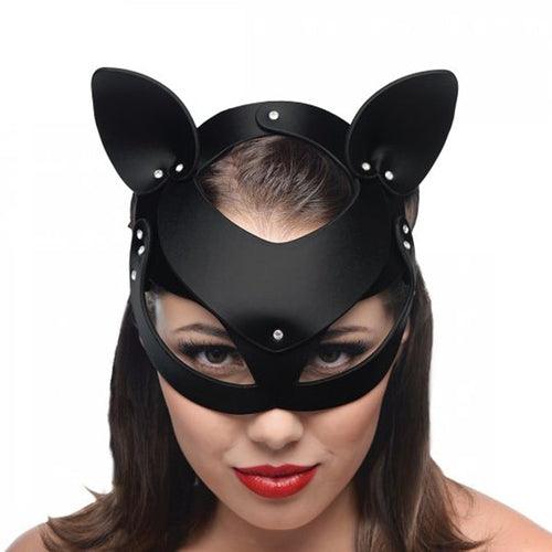 Bad Kitten - Leather Cat Mask