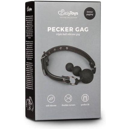 Ball Gag With Silicone Beads