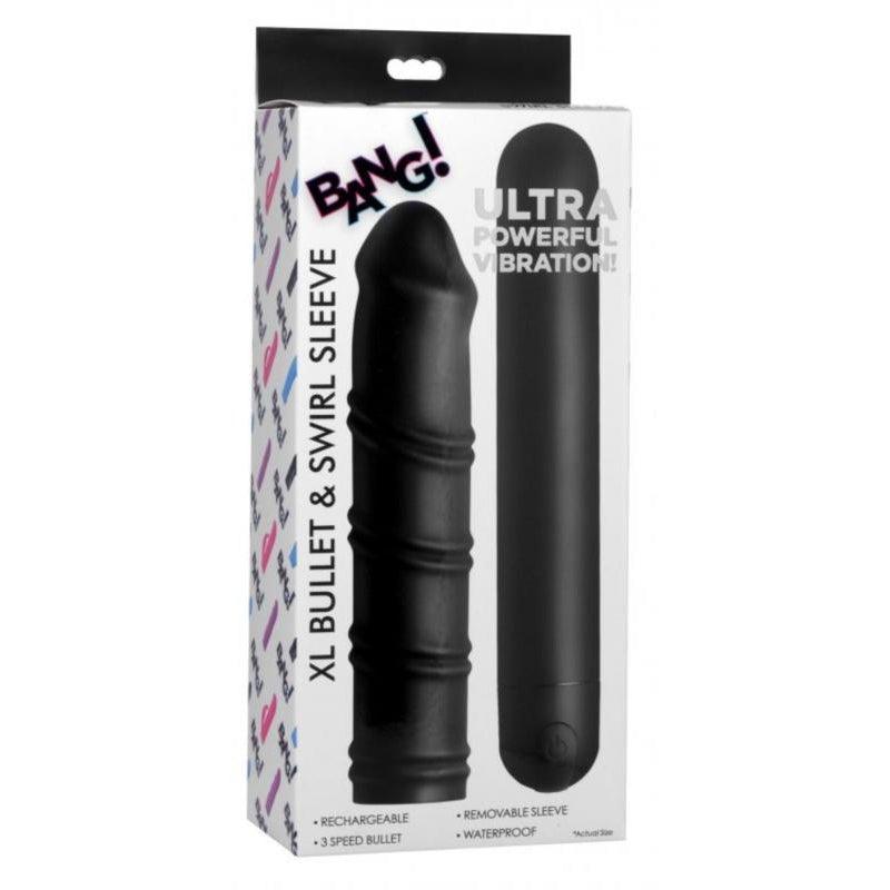 Bang! Swirl XL Bullet With Removable Sleeve