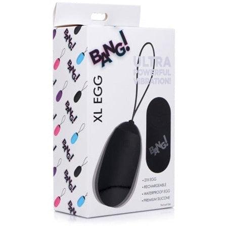 Bang! XL Vibrating Egg - Black