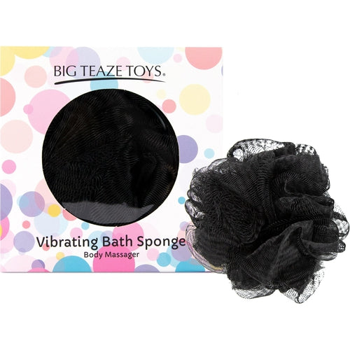 Big Teaze Toys - Bath Sponge Vibrating Black