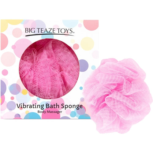 Big Teaze Toys - Bath Sponge Vibrating Pink