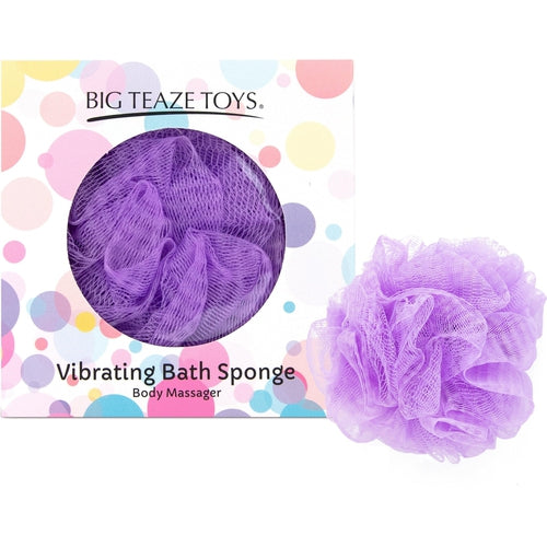 Big Teaze Toys - Bath Sponge Vibrating Purple