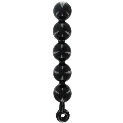 Black Baller Anal Beads