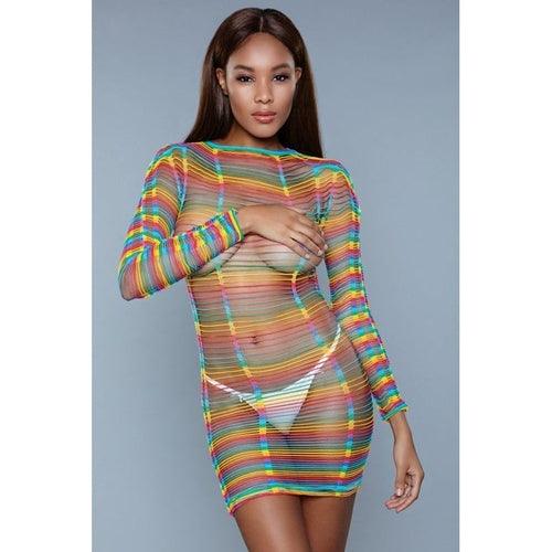 Burn Desire Bodysuit Rainbow