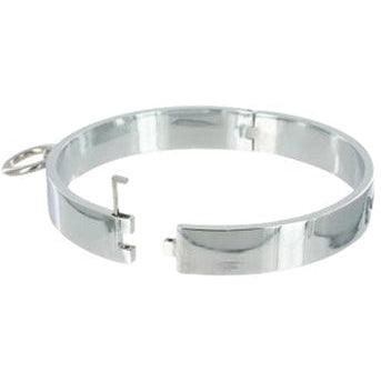 Chrome Slave Collar - Medium/Large