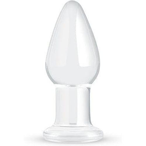 Clear Glass Buttplug