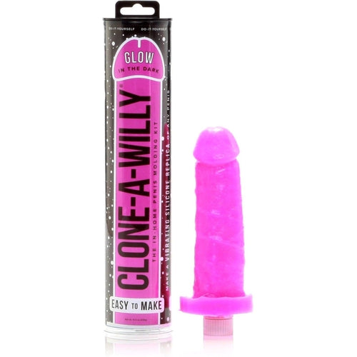 Clone-A-Willy - Kit Glow-in-the-Dark Hot Pink