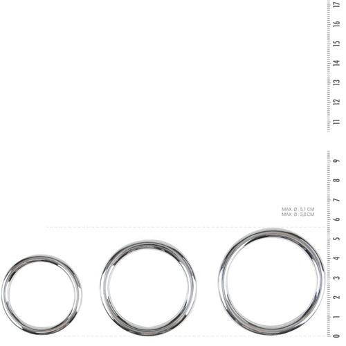 Cock/Ball Ring & Glans Ring Set