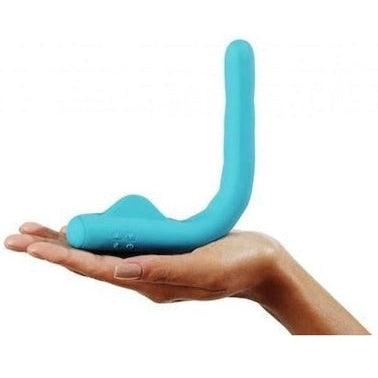 Crescendo Bendable G-Spot Vibrator - Aqua