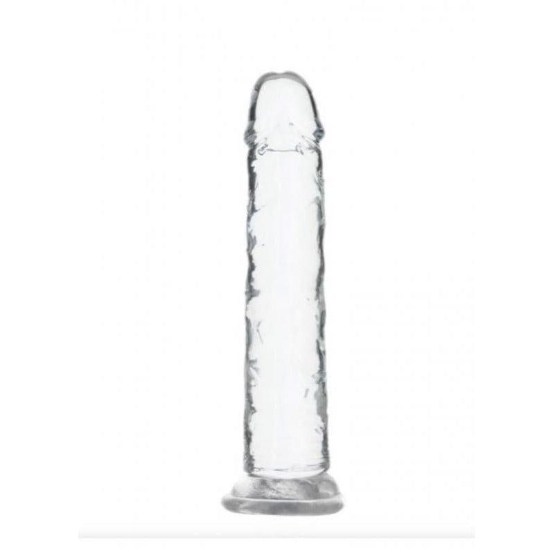 Crystal Addiction - Transparent Dildo - 18 cm