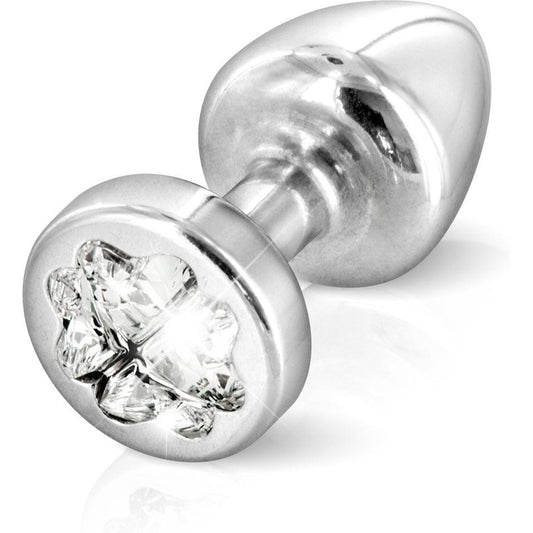 Diogol - Anni R Butt Plug Clover Silver 25 mm