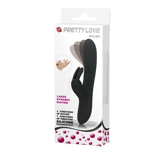 Dylan Rabbit Vibrator - Black