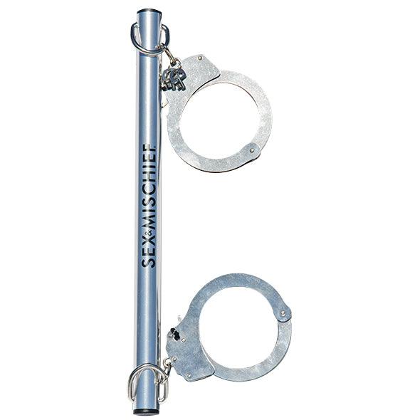 Sportsheets - Sex & Mischief Spreader Bar with Metal Cuffs