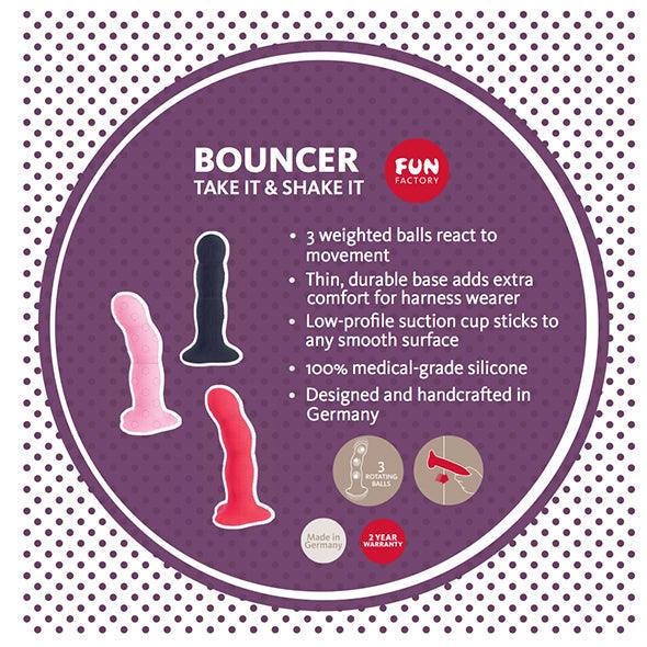 Fun Factory - Bouncer Shake Dildo Black