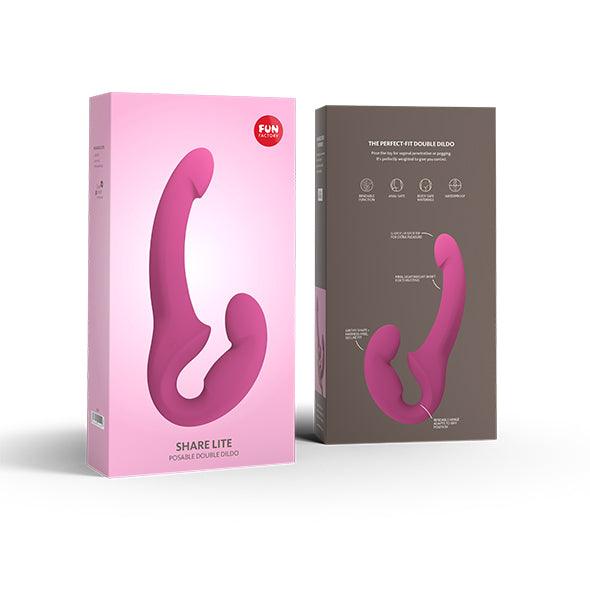 Fun Factory - Share Lite Double Dildo Blackberry