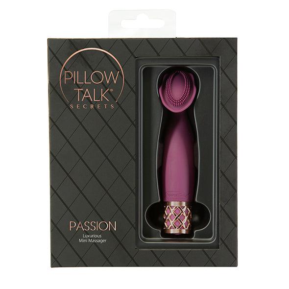 Pillow Talk - Secrets Passion Clitoral Vibrator Wine