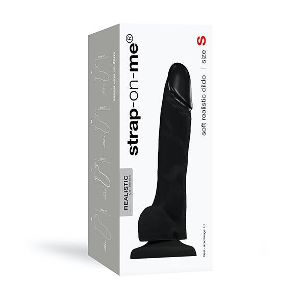 Strap-On-Me - Soft Realistic Dildo Black S