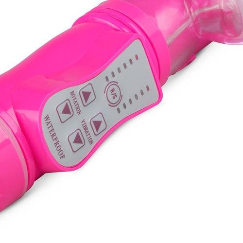 EasyToys Thrusting Rabbit Vibrator - Pink